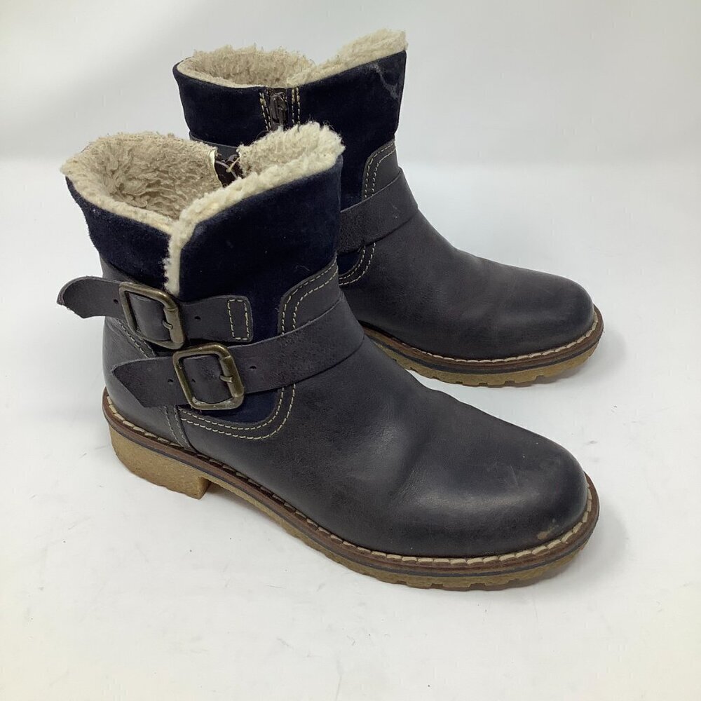 Eric Michael women's Alaska ankle boots 36 leather brown Portugal zip